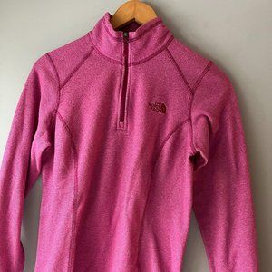 The North Face  Women's 1/4 pullover Pink size small